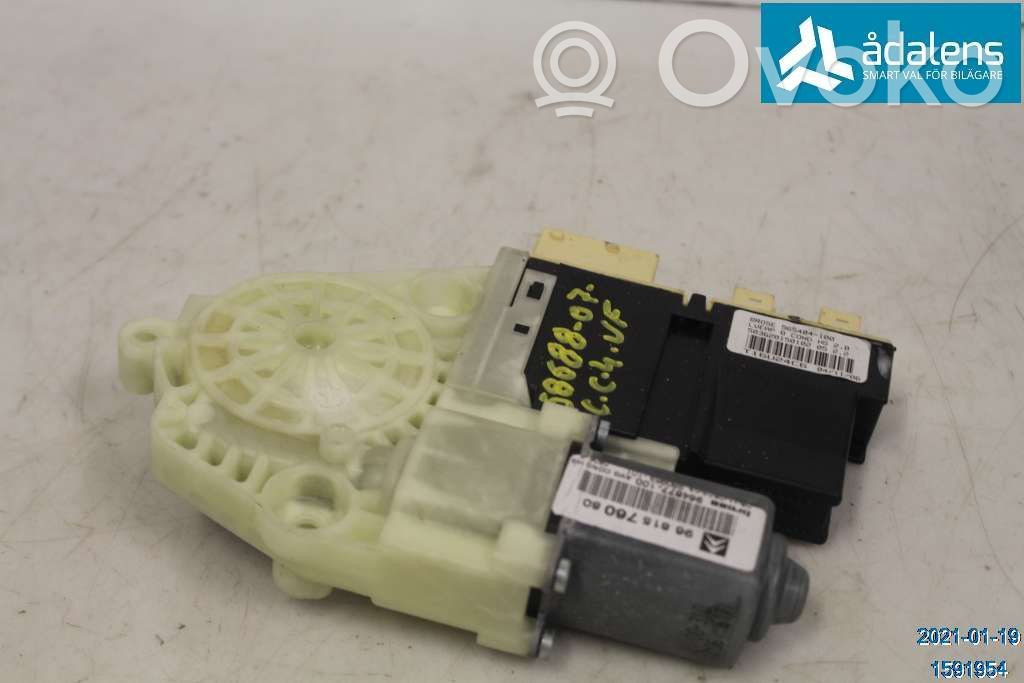 Citroen C4 I Front door window regulator motor 