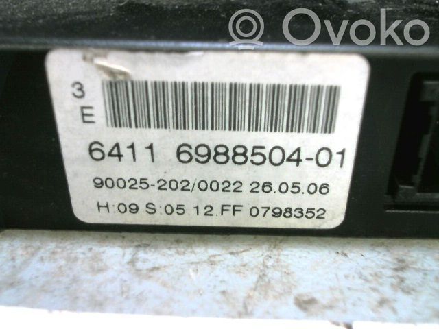 BMW 5 E60 E61 Climate control unit 