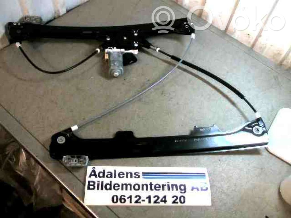 Front door window regulator with motor   7034352