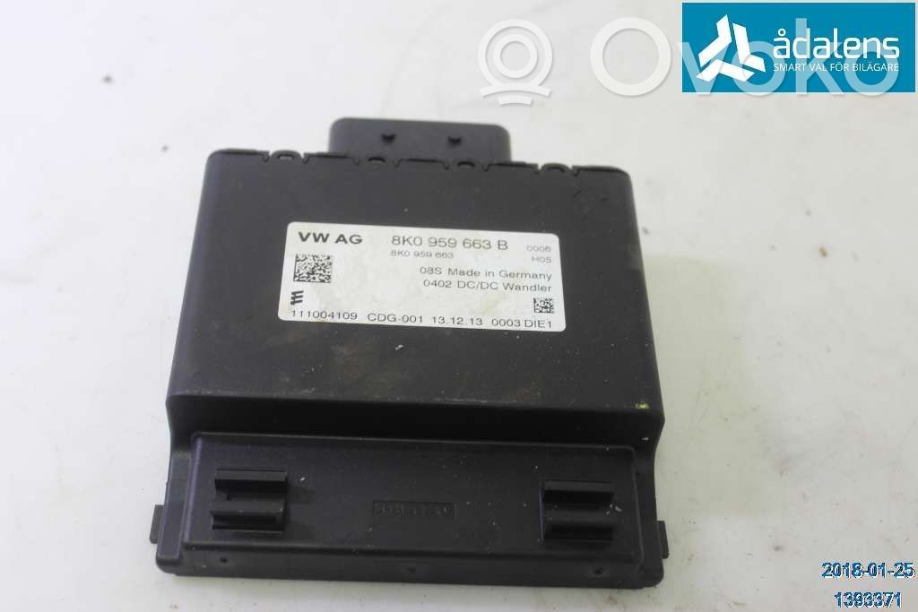 Other control units/modules   8K0959663F,8K0959663B