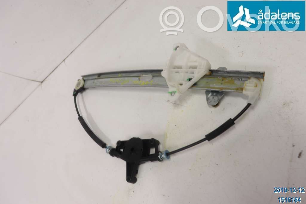 Front window lifting mechanism without motor