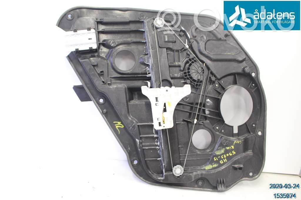 KIA Ceed Mecanismo para subir la puerta delantera sin motor 