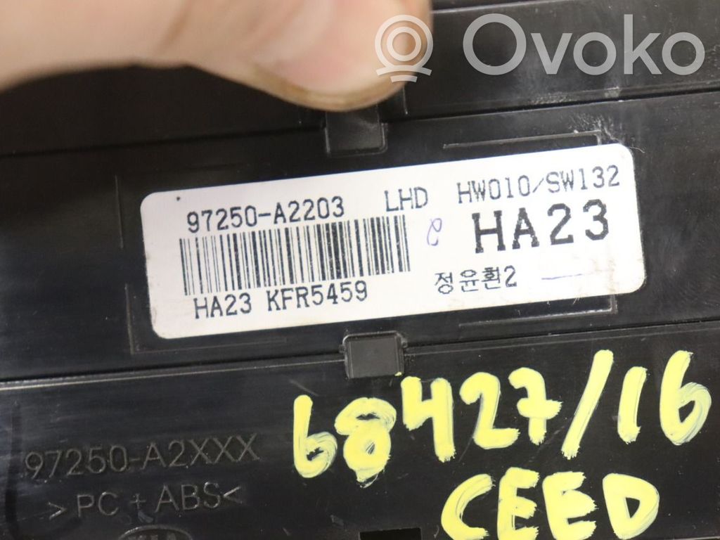KIA Ceed Centralina del climatizzatore
