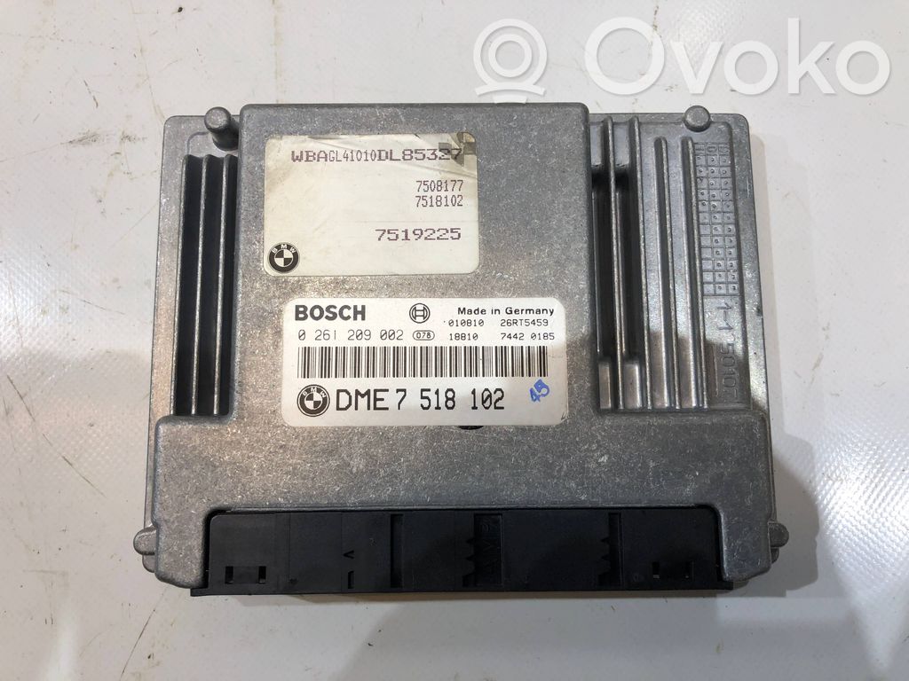 Unité de commande, module ECU de moteur   7518102