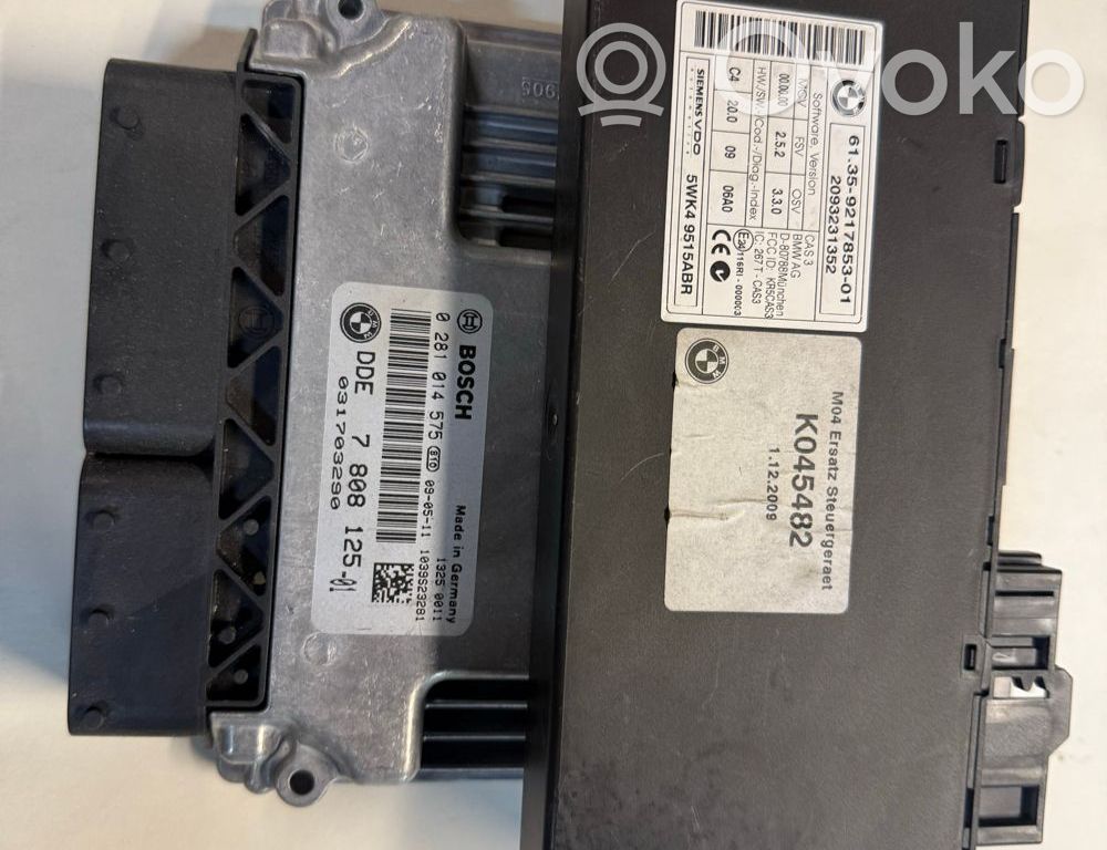 BMW 3 E90 E91 Unitate/modul de control motor 