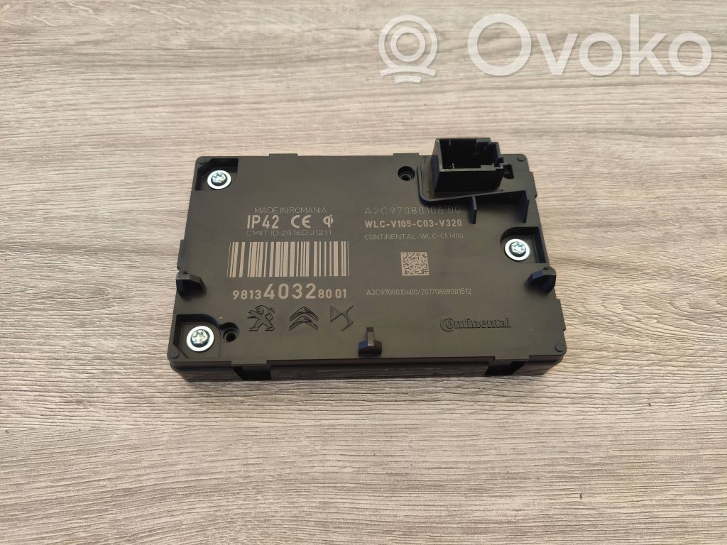 Citroen DS7 Crossback Wireless charging module 
