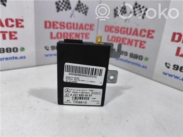Unidad de control/módulo ECU del motor   A2218200097