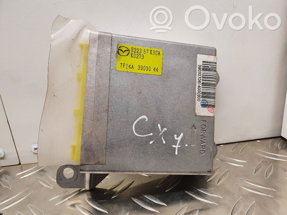 Unidad de control/módulo del Airbag   E22357K30A,K0273,7F14A3903044