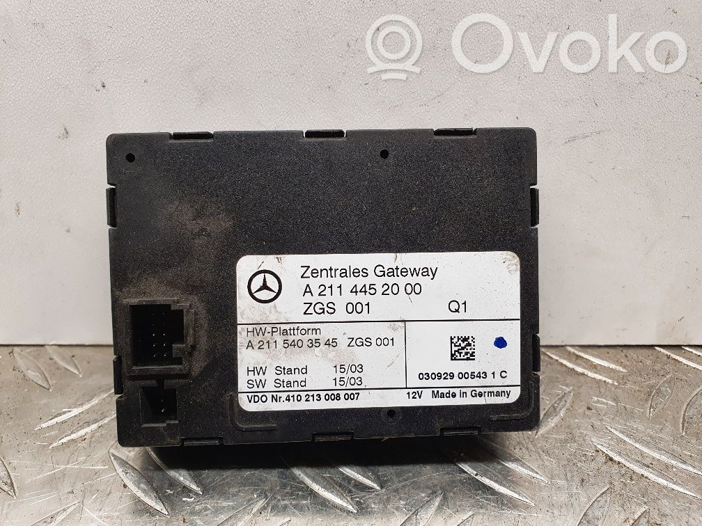 Mercedes-Benz E W211 Gateway control module 