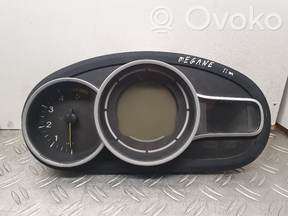 Renault Megane III Speedometer (instrument cluster) 