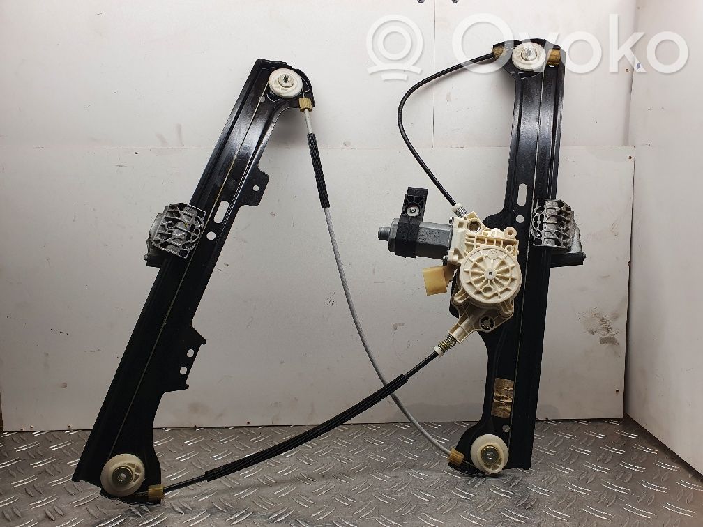 BMW 5 E60 E61 Front door window regulator with motor 