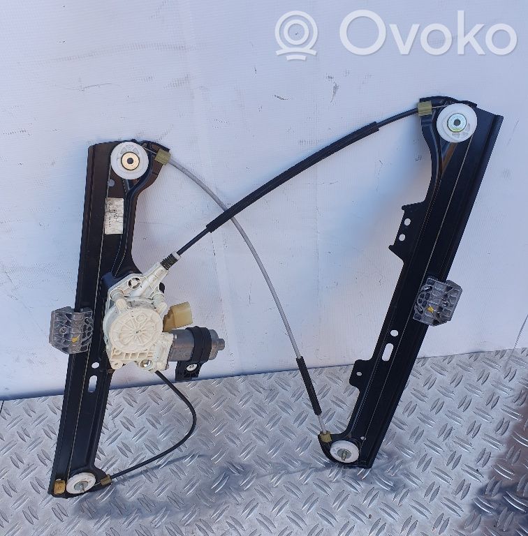 BMW 5 E60 E61 Front door window regulator with motor 