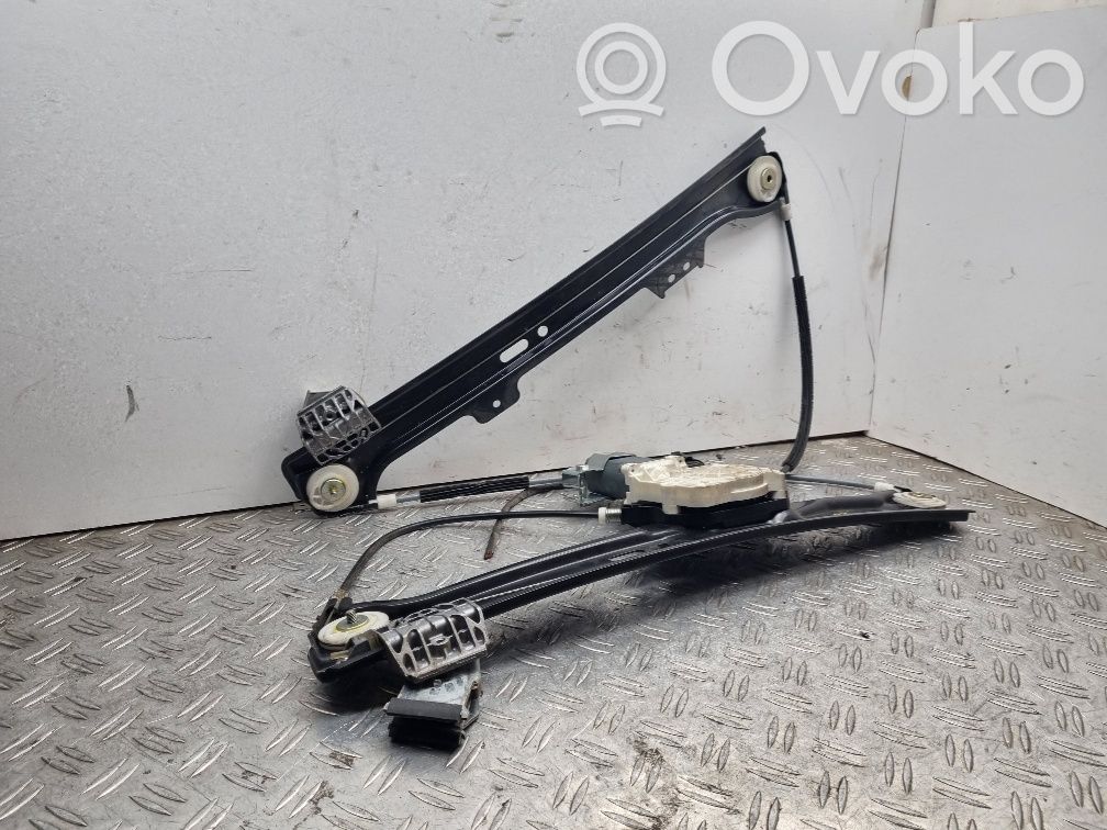BMW 5 E60 E61 Front door window regulator with motor 