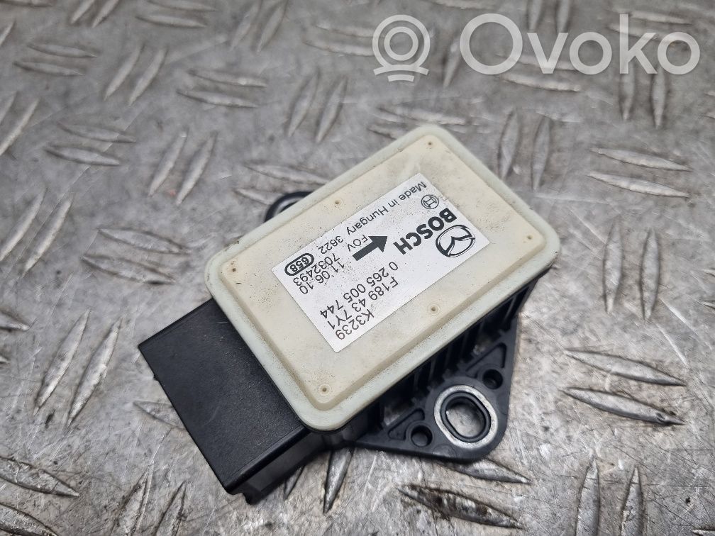 Mazda CX-7 ESP acceleration yaw rate sensor 