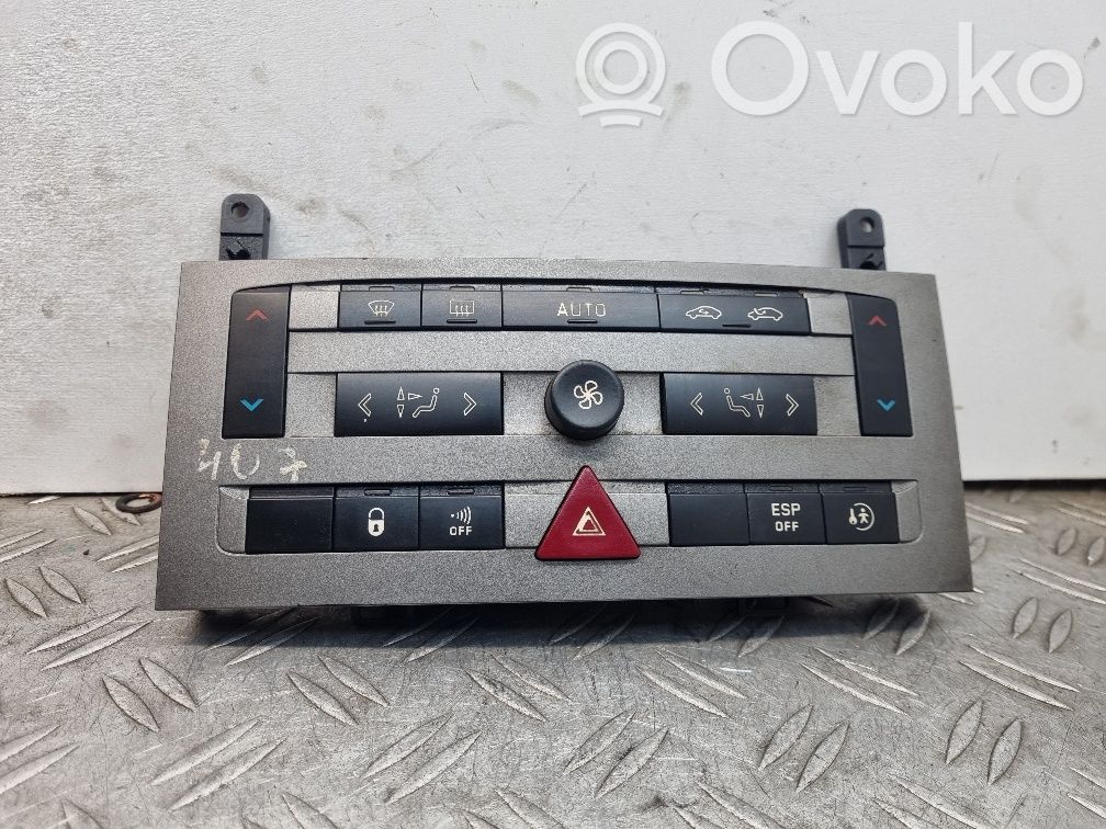 Peugeot 407 Climate control unit 
