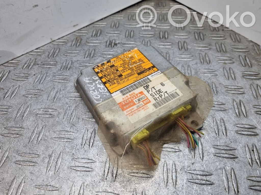 Toyota Corolla Verso E121 Airbag control unit/module 