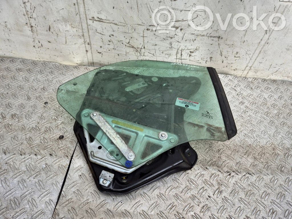 Saab 9-3 Ver2 Regulador de puerta trasera con motor 