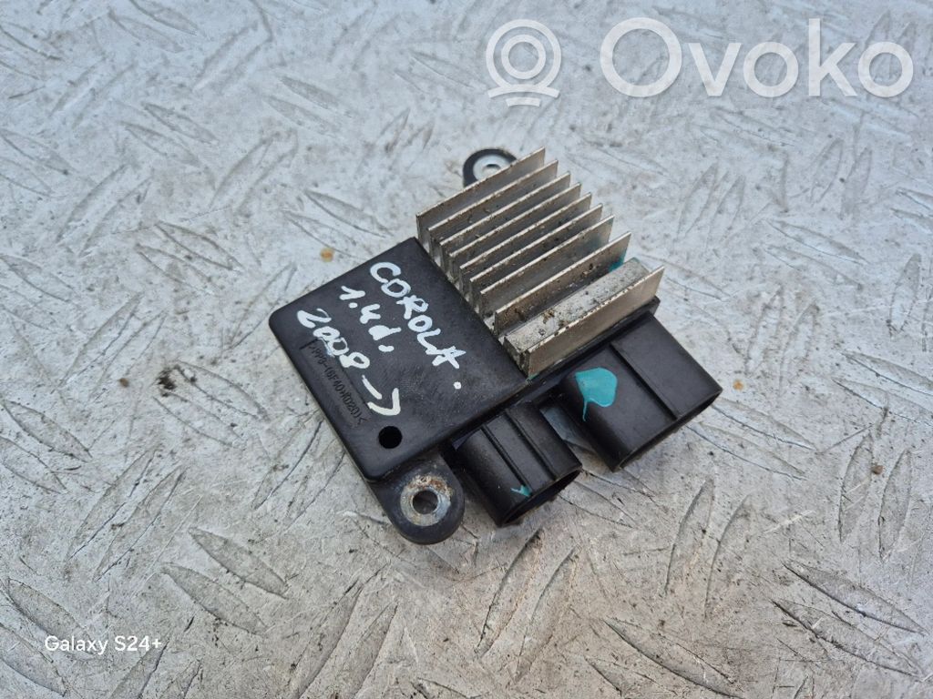 Toyota Verso Coolant fan relay 