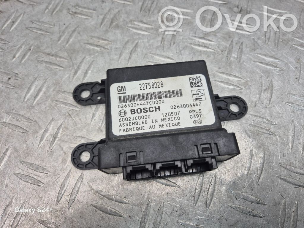 Opel Insignia A Parking PDC control unit/module 
