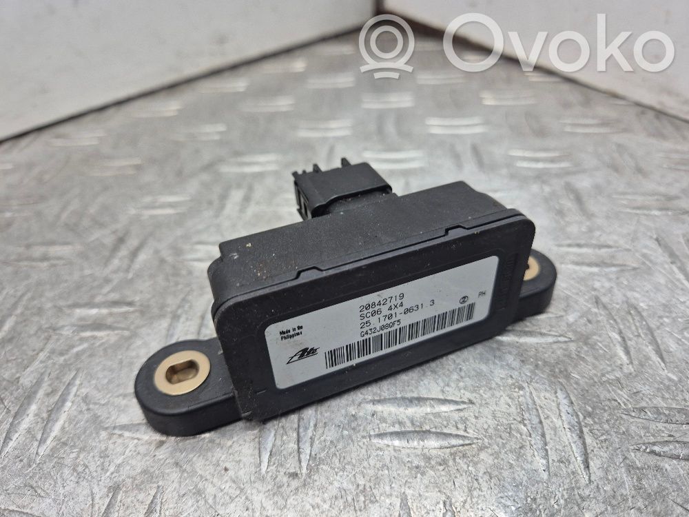 Opel Antara ESP acceleration yaw rate sensor 