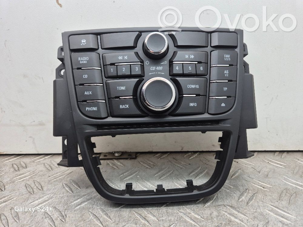 Opel Meriva B Head unit multimedia control 