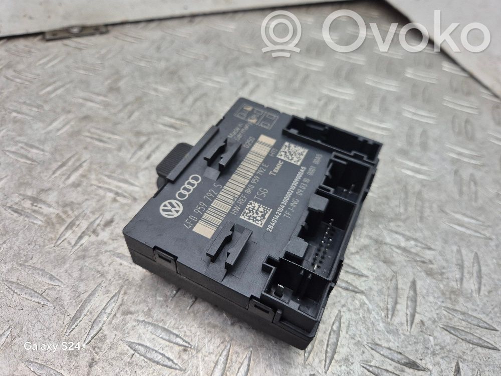 Audi A6 S6 C6 4F Door control unit/module 