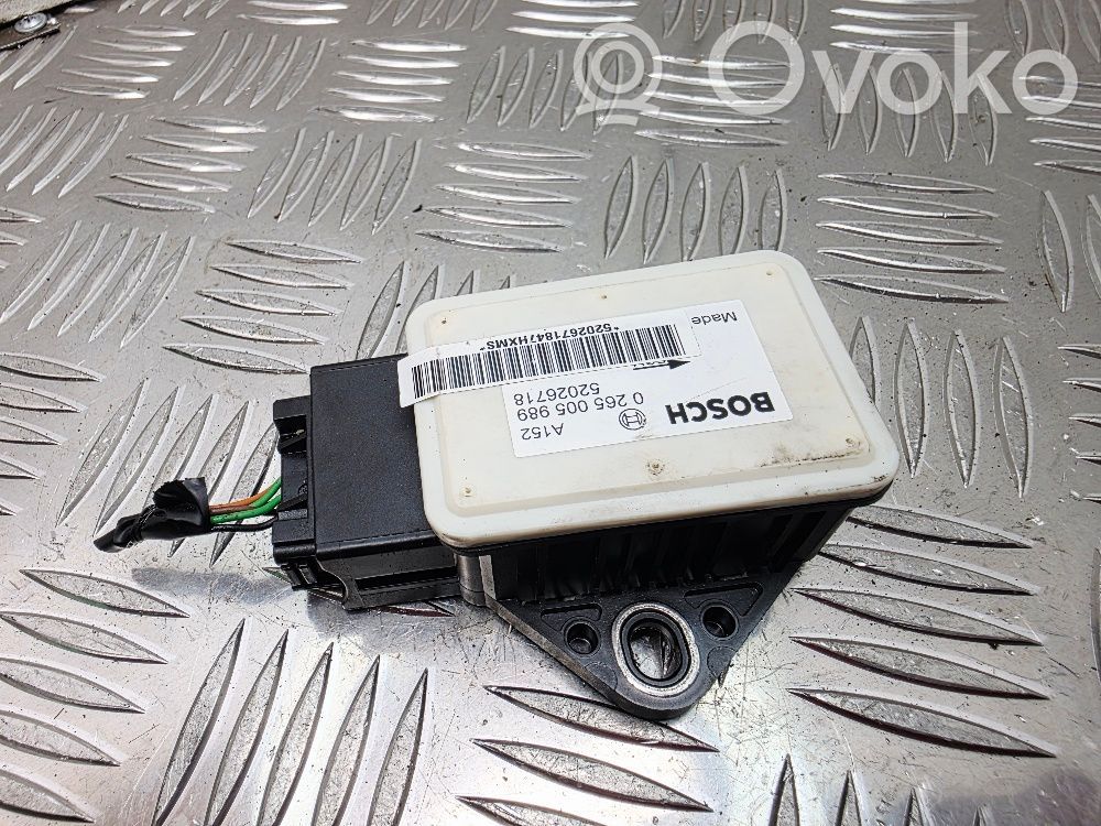 Fiat 500 Abarth ESP acceleration yaw rate sensor 