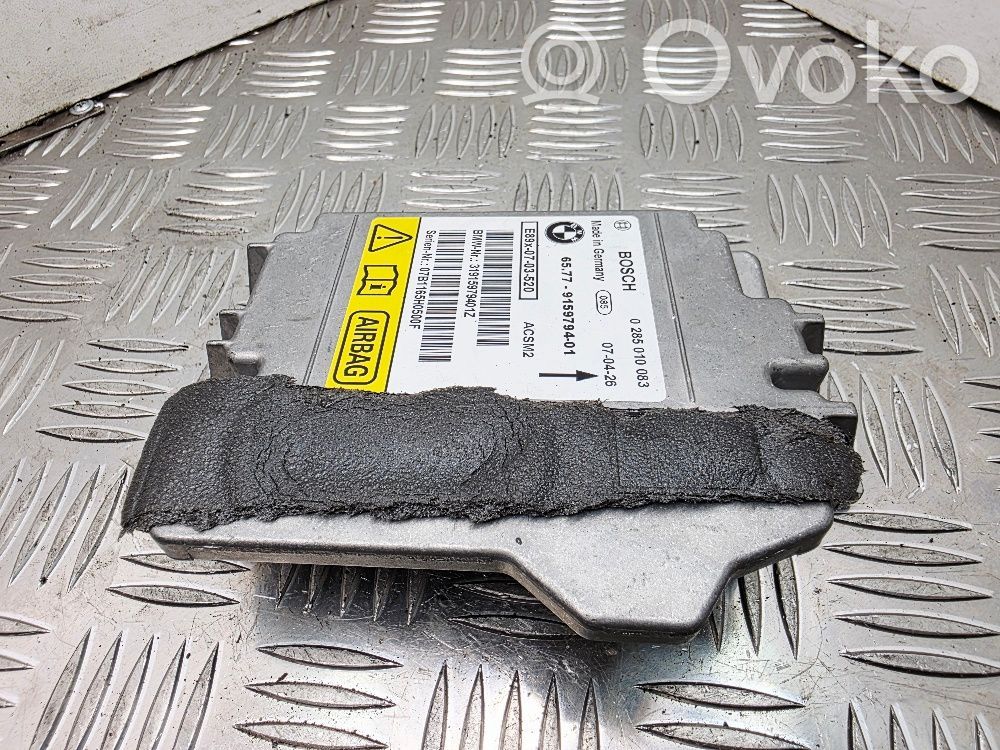 BMW 3 E92 E93 Airbag control unit/module 