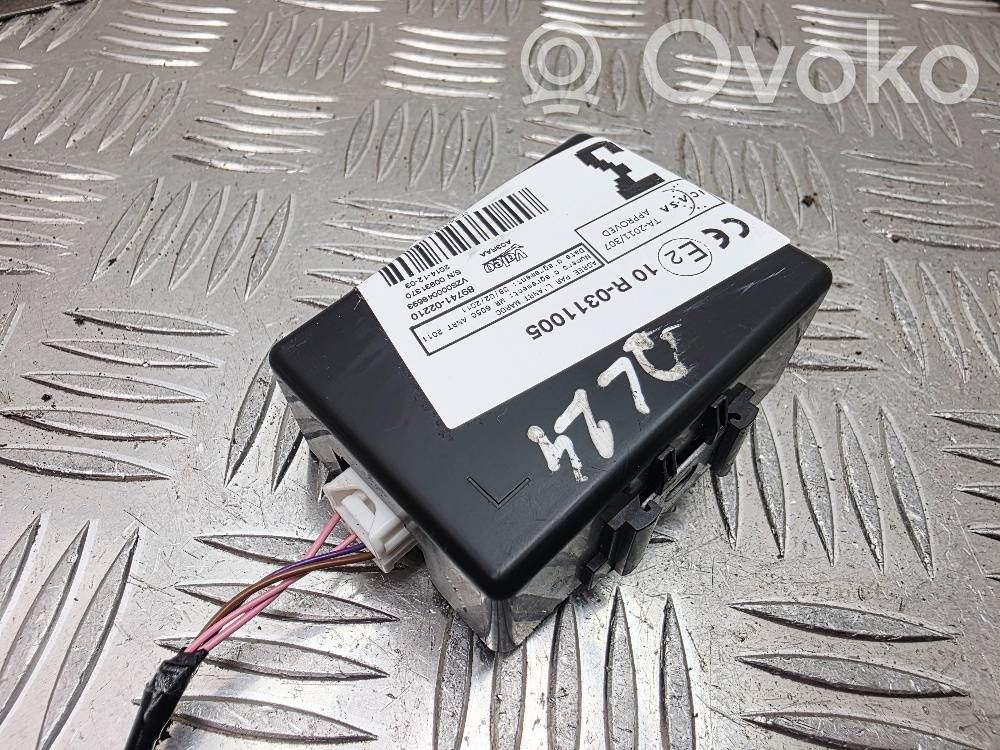 Toyota Auris E180 Unité de commande dispositif d'immobilisation 