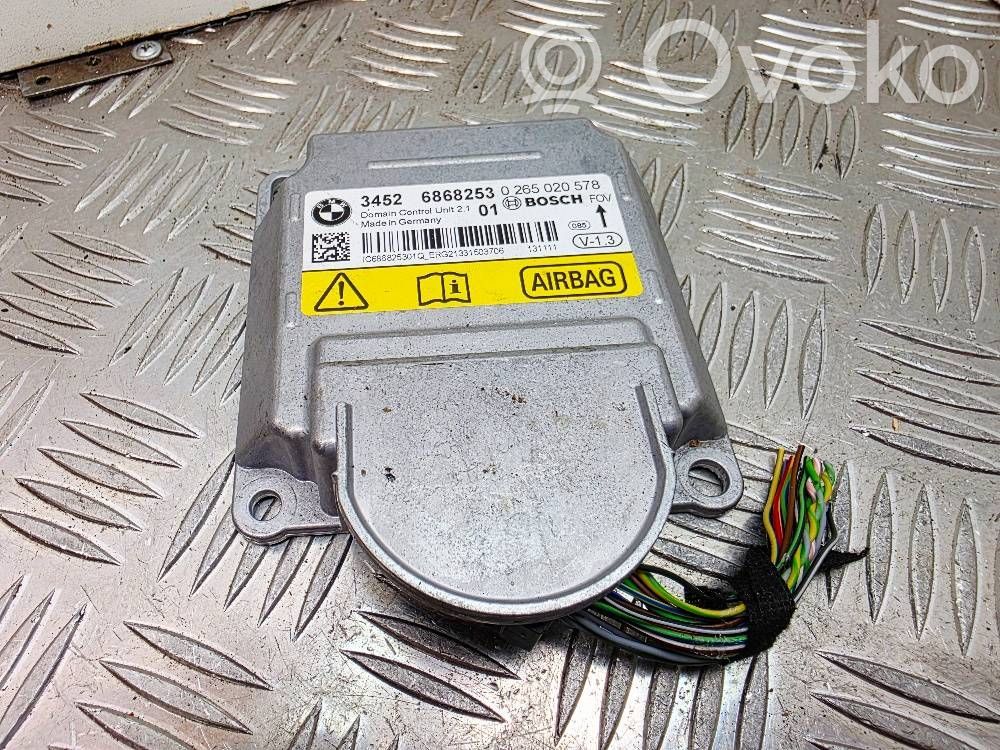 BMW 3 F30 F35 F31 Module de contrôle airbag 