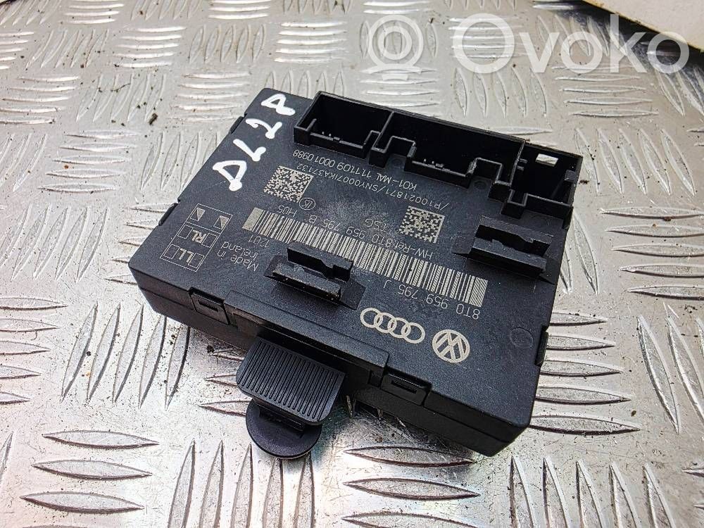 Audi A5 Sportback 8TA Unité de commande module de porte 