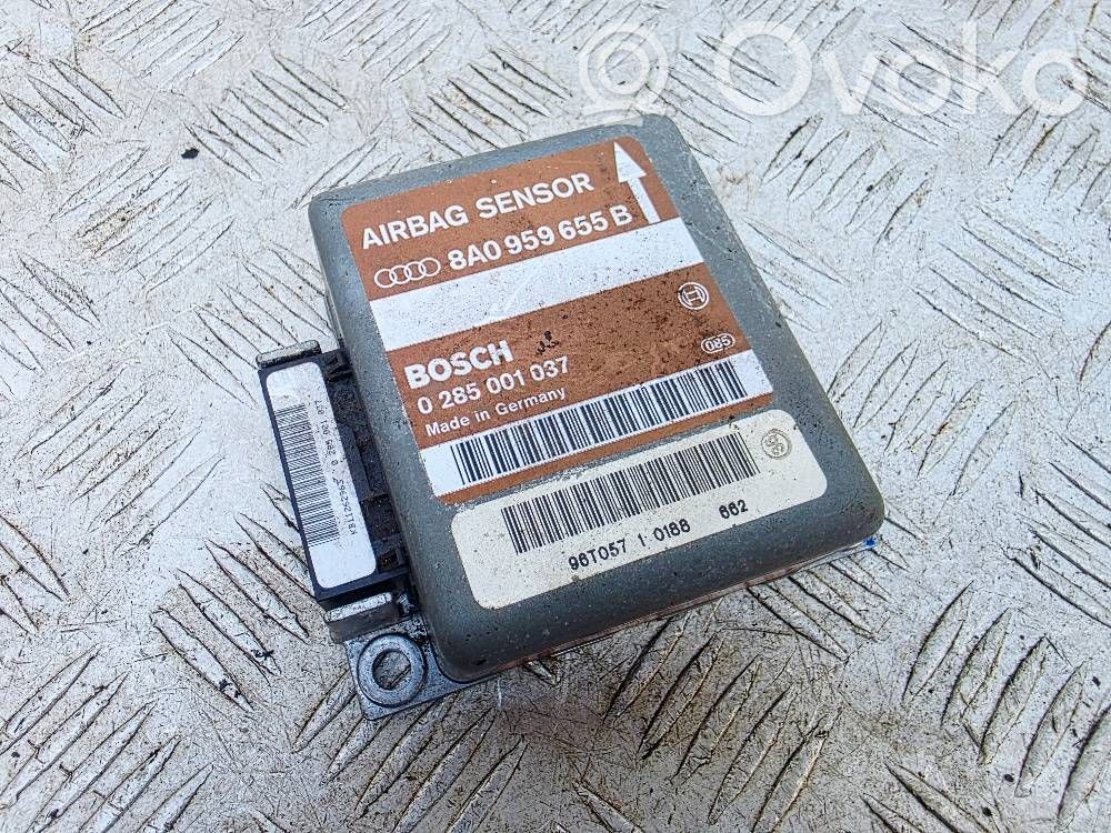 Airbag control unit/module   8A0959655B,0285001037