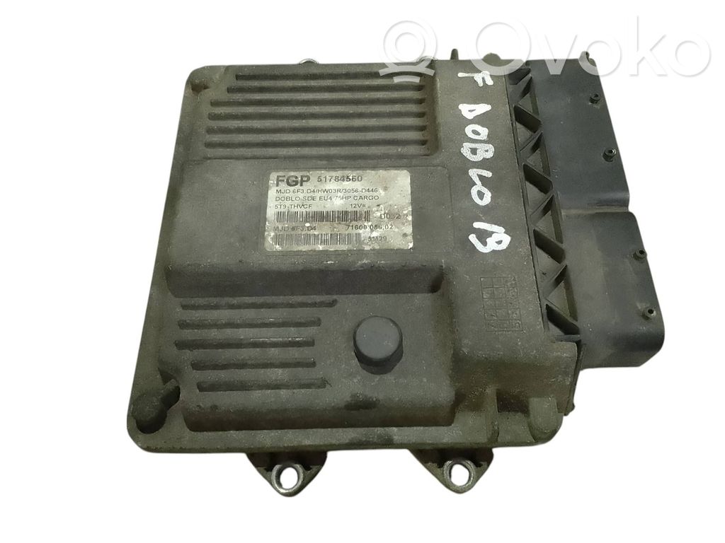 Fiat Doblo Engine control unit/module 