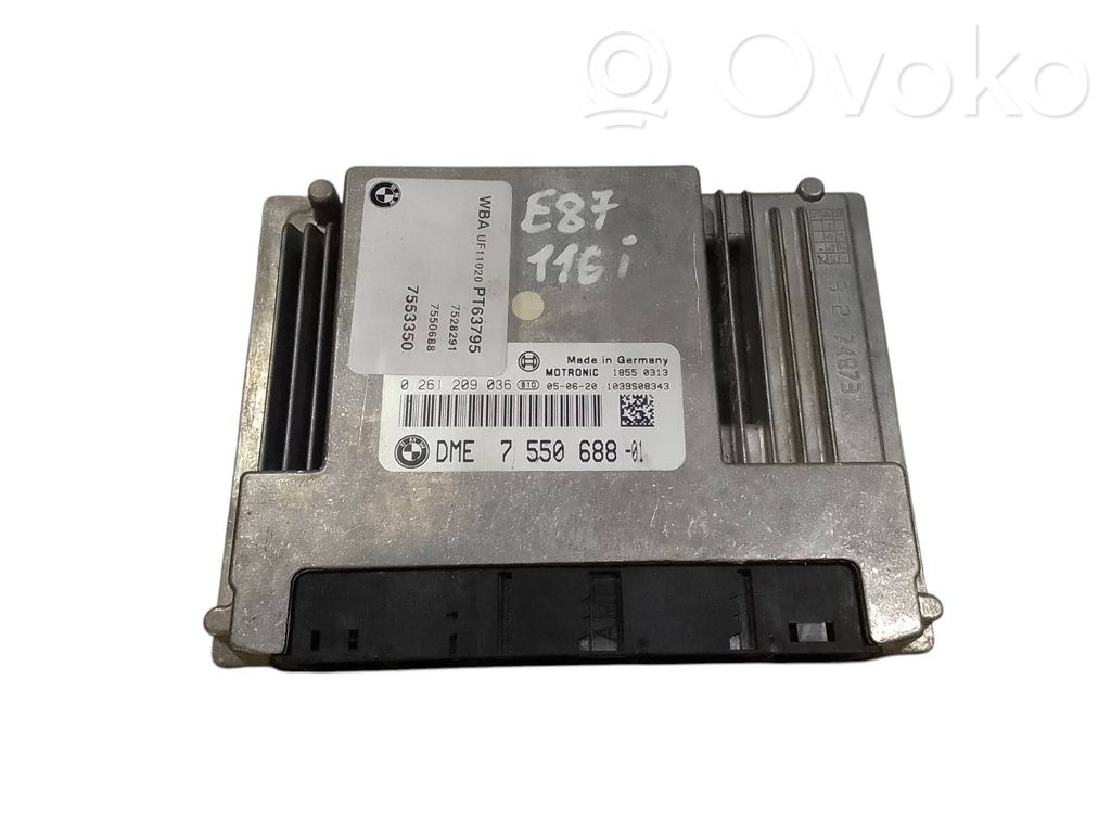 BMW 1 E81 E87 Engine control unit/module 