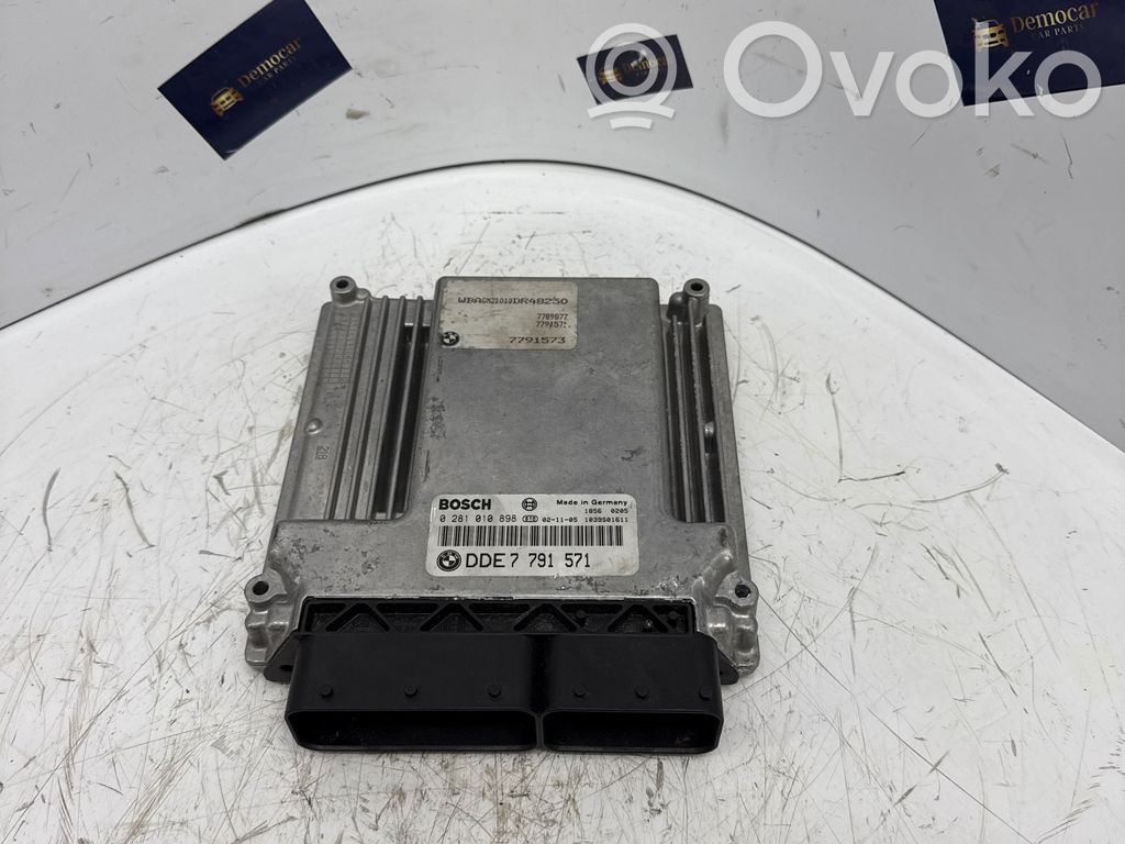 BMW 7 E65 E66 Dzinēja vadības bloks 