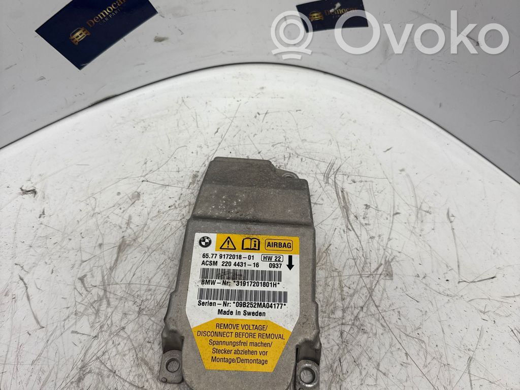 Airbagsteuergerät   9172018,220443116,31917201801H