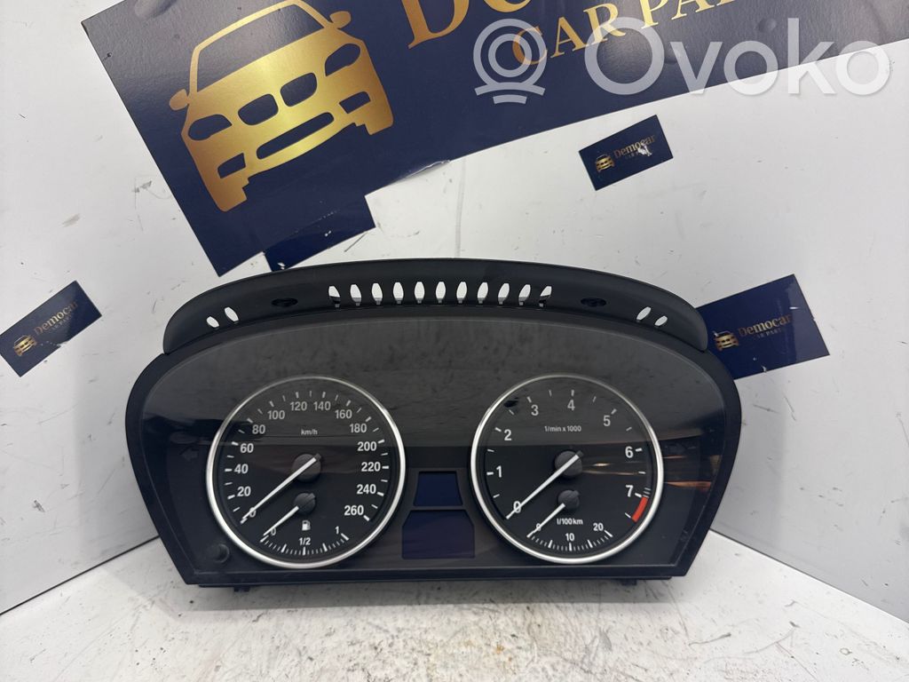 BMW 5 E60 E61 Speedometer (instrument cluster) 