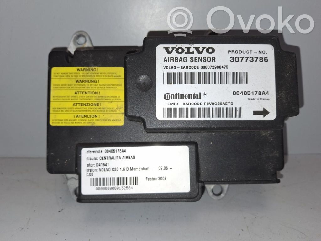 Airbag control unit/module   00405178A4