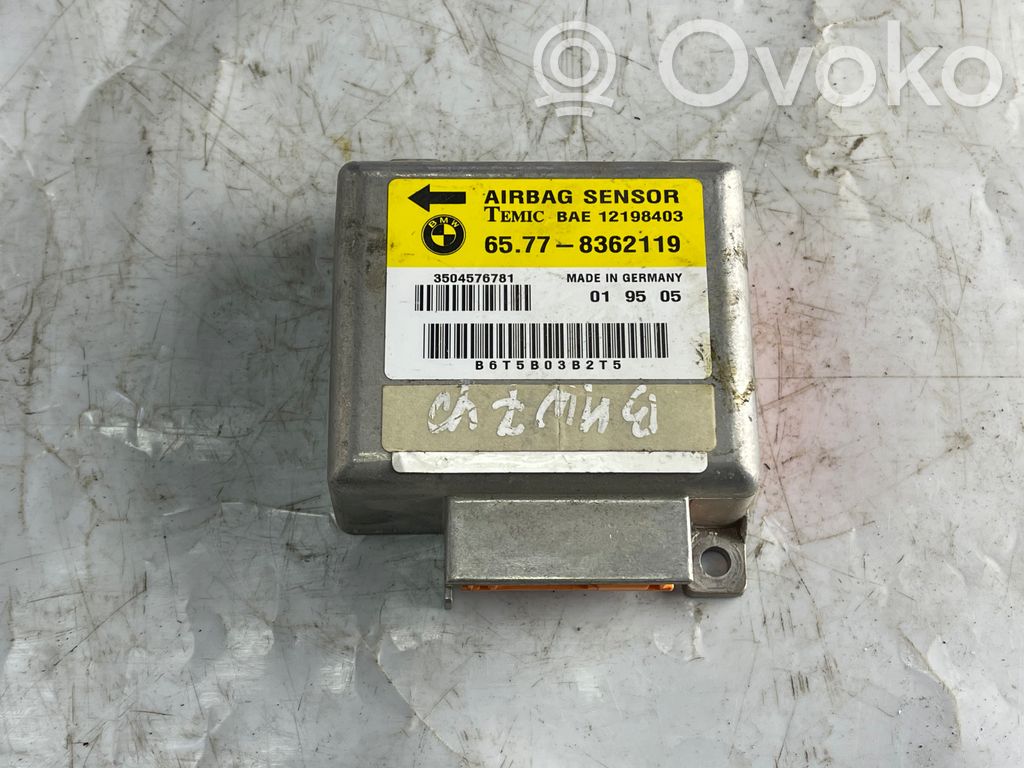 Airbag control unit/module   65778362119