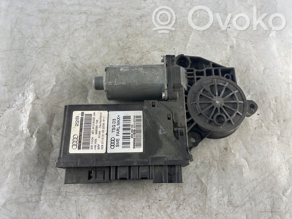 Front door window regulator motor   4E2959802B,998268106