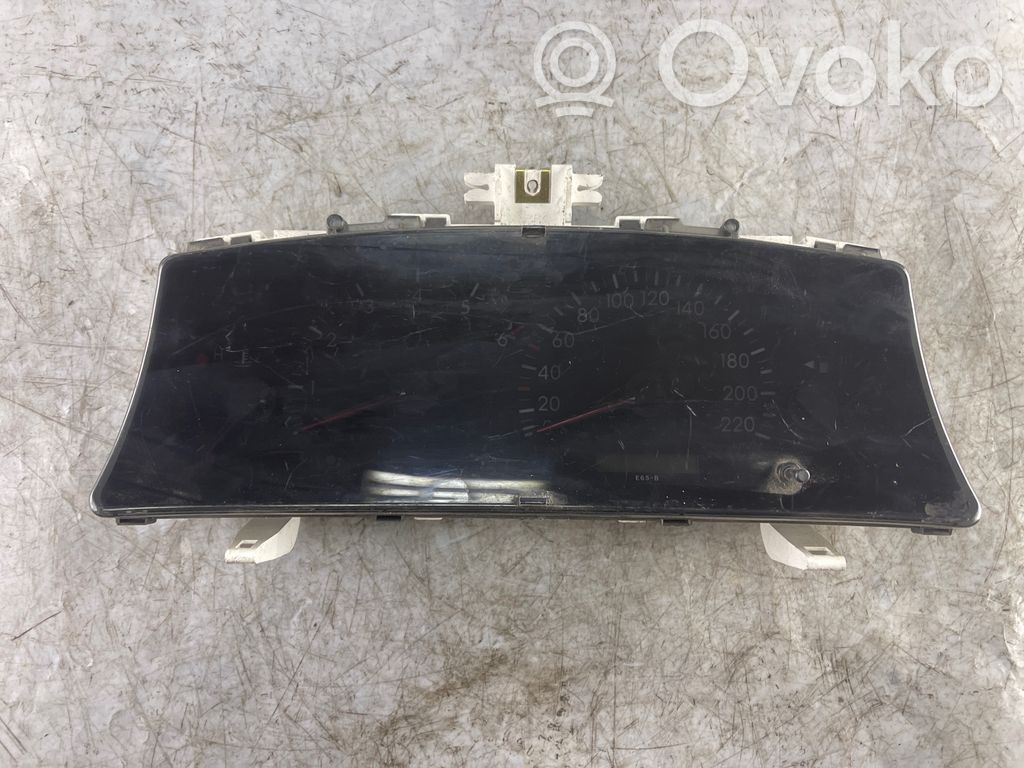 Toyota Corolla Verso E121 Spidometrs (instrumentu panelī) 