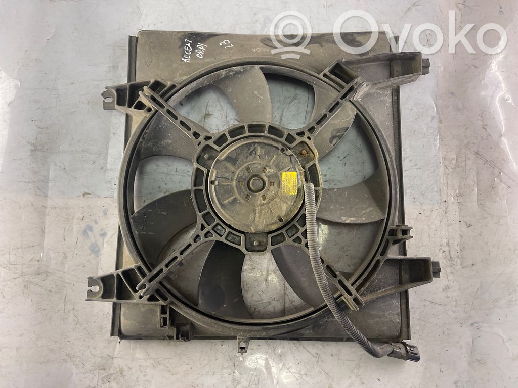 Hyundai Accent Elektrisks radiatoru ventilators 