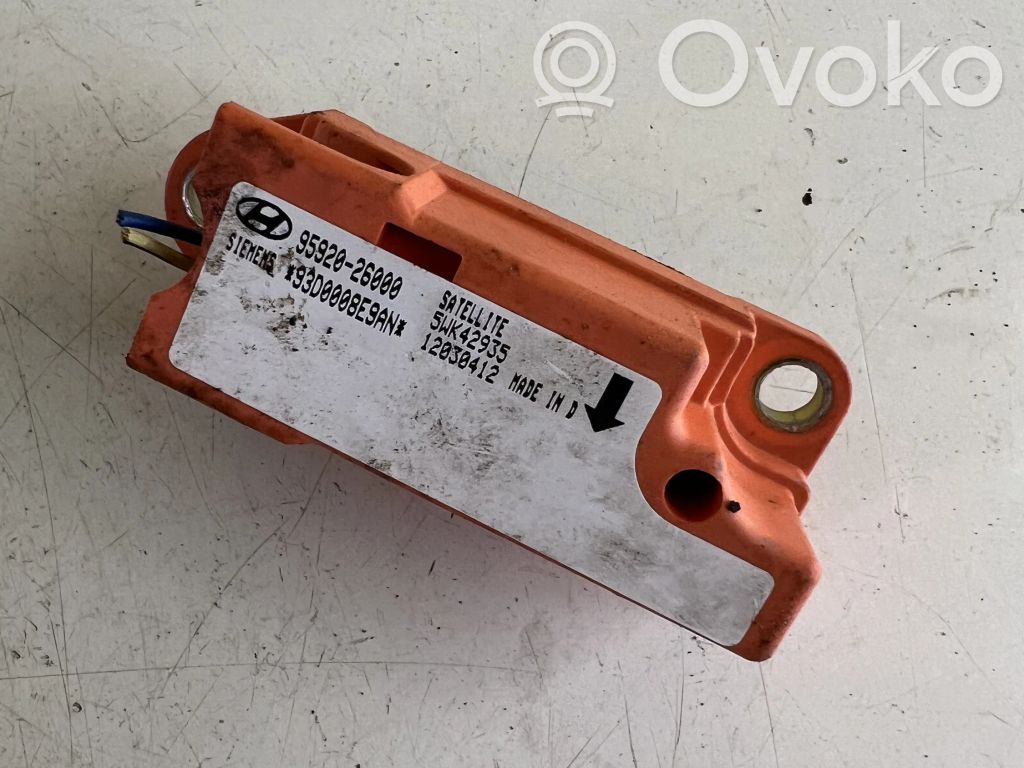 Hyundai Santa Fe Airbagsensor Crashsensor Drucksensor 