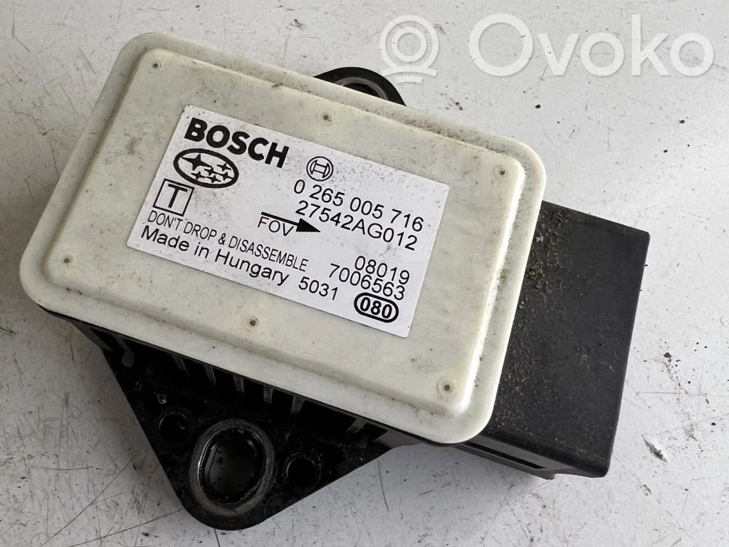 Subaru Outback ESP acceleration yaw rate sensor 