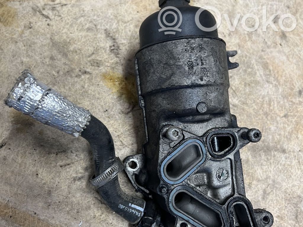 Oil filter mounting bracket