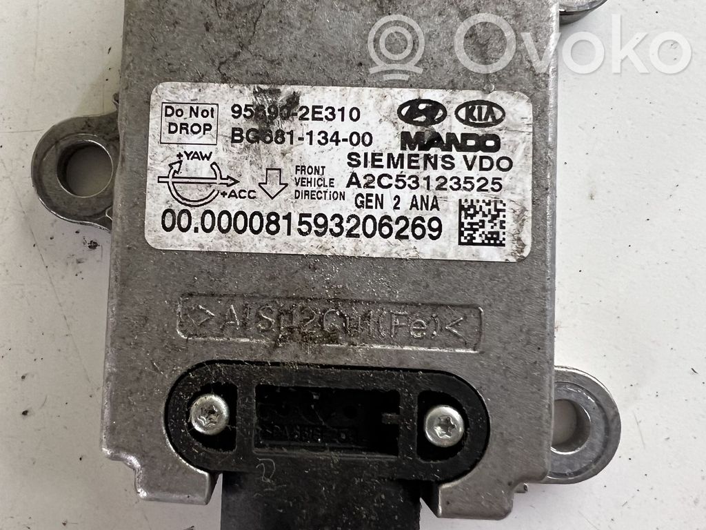 KIA Sportage ESP acceleration yaw rate sensor 