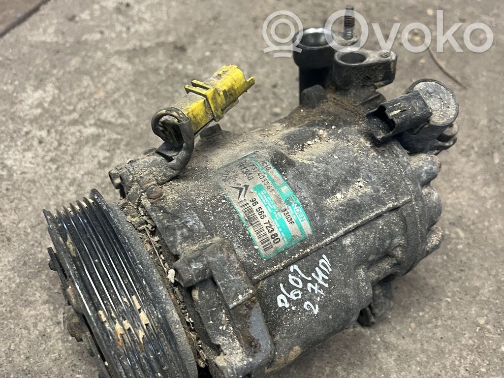 Peugeot 607 Air conditioning (A/C) compressor (pump) 