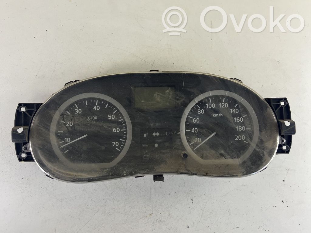 Dacia Logan I Geschwindigkeitsmesser Cockpit 