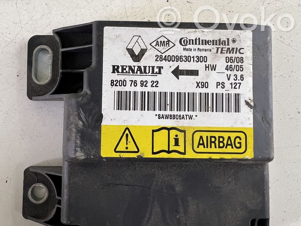 Dacia Logan I Airbag control unit/module 
