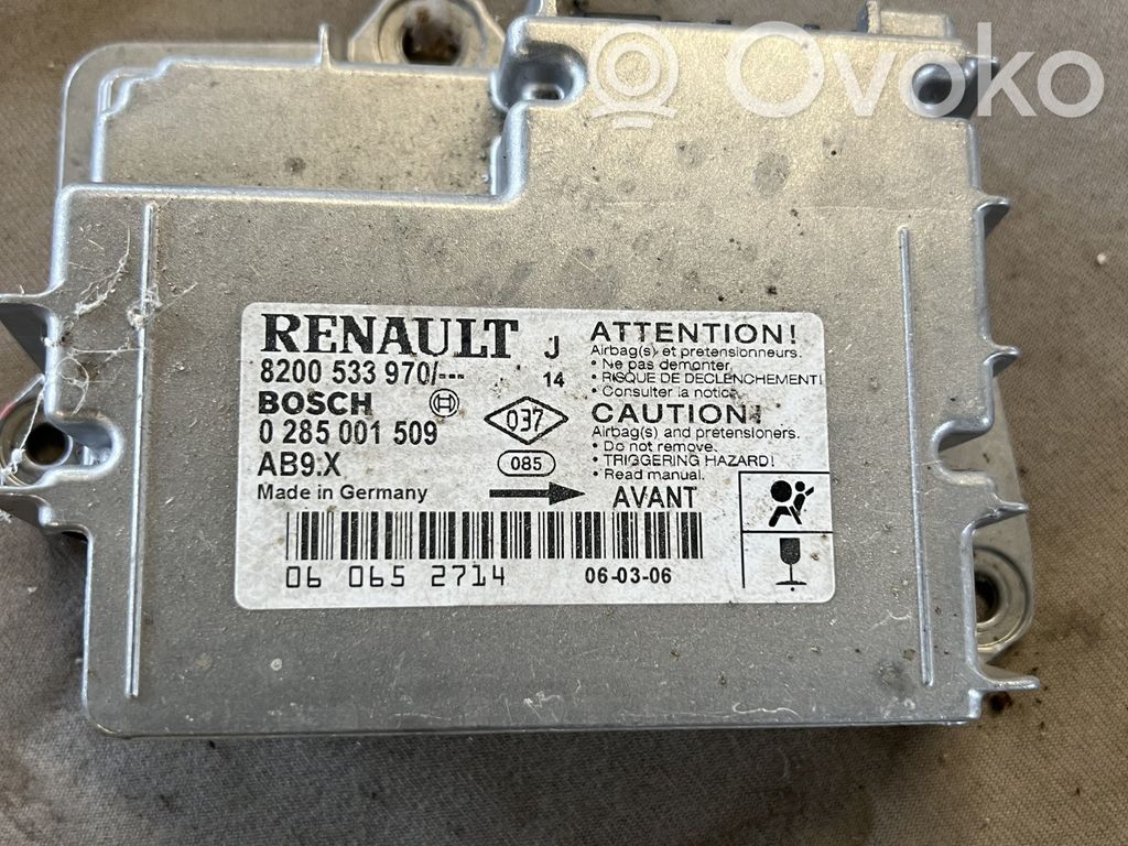 Renault Modus Airbag control unit/module 